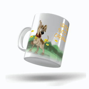 Caneca Luke e Zanzão - Leite Suco e Carinho