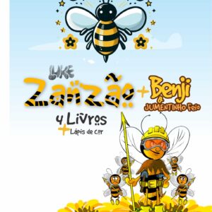 Combo: 4 LIVROS + LÁPIS DE COR